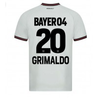 Bayer Leverkusen Alejandro Grimaldo #20 Replica Away Shirt 2023-24 Short Sleeve